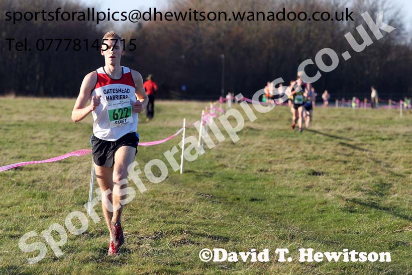 Mens under-20s North Eastern Cross Country Chanpionships. Photo: David T. Hewitson/Sports for All Pics
